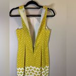Boden Pixie Shift Yellow Geometrical Print size 4R Yellow Photo 6