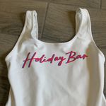 One Piece Holiday bar white  swimsuit Photo 1