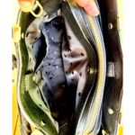 Kate Spade Leila Medium Triple Compartment Satchel Bag Black Pebbled Leather Photo 9