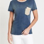 Current/Elliott Sold🎉NEW! the desert days double pocket tee washed blue $128 Photo 0
