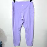 Lululemon  Align High Rise Pant Leggings with Pockets Purple Lilac Smoke 14 NWT Photo 5