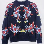 Alice + Olivia The Felisa Bomber Jacket Rare Sequin Photo 0