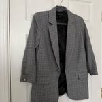 Rachel Zoe Plaid Patterned Blazer Photo 1