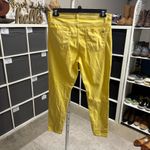 Michael Kors Butter Yellow Garment Dyed Izzy Skinny Jeans Photo 1