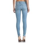 frame denim Frame Le Skinny de Jeanne Distressed Jeans in Echo Park - size 27 Photo 2