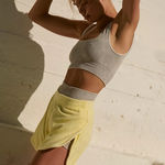 Free People Catching Rays Shorts Orange Women's SIZE LARGE Photo 0