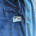 FILA  Blue Wide Leg Track Pants Photo 3