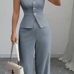 SheIn Business Matching Vest And Slacks Set Photo 0