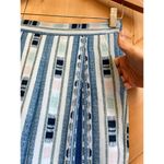 BCBGMAXAZRIA Cedric Patterned Print Summer Lounge Cropped Blue Pants Size XS Photo 3