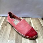 Tory Burch Womens Colorblock Flat Espadrilles Loafers Slippers Size 6.5 Photo 1