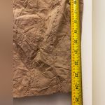 House Of Harlow palm tree Embroidery Tan Taper Pants elastic Waist textured S Photo 5