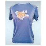 Reebok 🌸3/$15🌸  PLAY Dry Blue Athletic Short Sleeve Pullover Casual Top M Photo 1