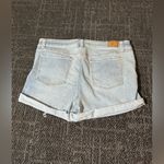 Aeropostale  Short Women's High-Rise Midi Denim Mom Shorts Sz 18 Photo 4