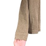 Cowl neck oversized J.Crew Green with White knit Cowl Neck Long Sleeve Wool Blen Size M Photo 4