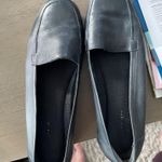 Black Slip On Loafers Size 7 1/2 Shoe Photo 4