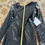 Abyss By Abby NWT:  Shiny Black Long Sleeve Dress Photo 15