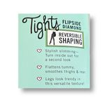 Love Your Assets by Spanx 5 Reversible Shaping Tights Black Diamond Flipside Photo 3