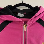 Nike Y2K Zip Up Sweatshirt S Pink Black Photo 3