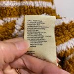 Free People  Caramel Stripe Breton Stripe Pullover Sz M Photo 8