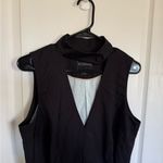 Wildfang The Empower High Waist V Neck Jumpsuit in Black Size 10 Photo 4