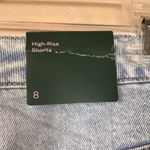 Wild Fable NWT  Women's Distressed Floral Lace Denim Cutoff High-Rise Shorts Photo 5