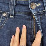 Authentic Denim Dark Wash Straight Leg Jeans Womens 10P Blue Denim Fall Casual Photo 5