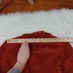 Josephine Chaus Size 4 Burnt Red Corduroy Business Boho Blazer Photo 6