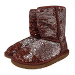 UGG  Women's Size 7 Classic Short Sequin Sparkle Boots Multicolor Photo 0