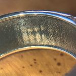 Natural White Buffalo Sterling Silver Cactus Ring Size 7 Photo 5