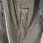 Ribak 100% Genuine Leather Black Longline Coat Jacket Women’s M (Fits XL/XXL) Size M Photo 13