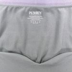 Pumiey Womens Sweetheart Neck Short Sleeve Top Light Sage Soft Knit Small Green Photo 2