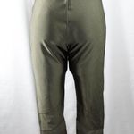 Forever 21 Olive Green Exercise Leggings with Mesh Criss Cross Design Plus Size 1X Photo 1