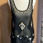 TFNC  Sheer Aztec Sequin Tank Blouse Photo 0