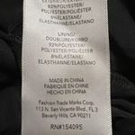 Bisou Bisou Black Helena Rouched Mock Neck Midi Dress Photo 11