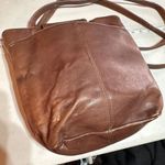 Vintage‎ Hobo International Leather Purse Bucket crossbody Bag Brown Size Small Brown Photo 10