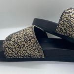 Adidas Adilette Comfort Slides black white unisex womens sz 6 Photo 2