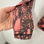 Nike  Pro Dri Fit Women's Pink Black Geometric Print Half Zip Pullover Top XS Photo 8