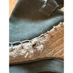 Toms Women’s Green Suede Wedge Sandal Size 8.5 Photo 2