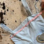 MISHA Aviana Playsuit JumpsuitBelted Wide Leg In Powder‎ Blue Size 8 Photo 7