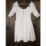 Kimchi Blue  Sofia Smocked Tie Front Mini Dress Photo 1