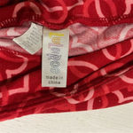LuLaRoe Women's Red Pink Hearts Valentine's Day Tall & Curvy Stretchy Photo 2