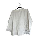 ZARA NWT BUTTON UP LINEN SHIRT LAGENLOOK XS FITS LIKE MEDIUM Photo 13