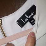 Lulus  XS white short sleeve mini shift dress Photo 2