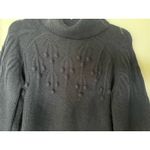 Avenue  Women's Plus Size 18 Blue Turtleneck Pom Pom Sweater Pullover Fall Winter Photo 3