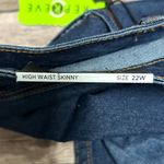 Jones New York Woman Medium Wash High Waist Skinny Ankle Length Jeans 22W NWT Photo 6