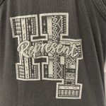 Black Tank Top Shirt Iconic Hawaii “HI Represent” Graphic Size Med EUC #4919 Purple Photo 4