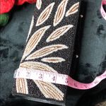 Bunai Vintage Evening Cocktail bling bling purse Black Photo 9