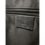 Gucci Black Denim Monogram Hobo Half Moon Shoulder Bag Photo 7