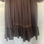 Free People NWT Easy To Love Bubble Mini Dress size medium color expresso beans Photo 6