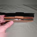 Burberry Authentic Vintage Brown Leather Trifold Wallet Photo 12